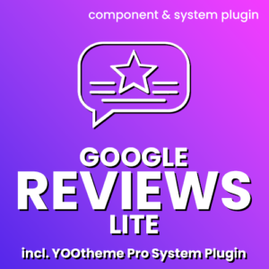 Joomla Google Reviews Extension – A4p Reviews Lite
