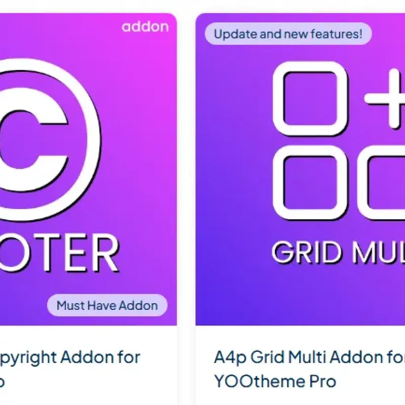 Advanced Grid with Badge for YOOtheme Pro